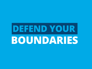 boundaries